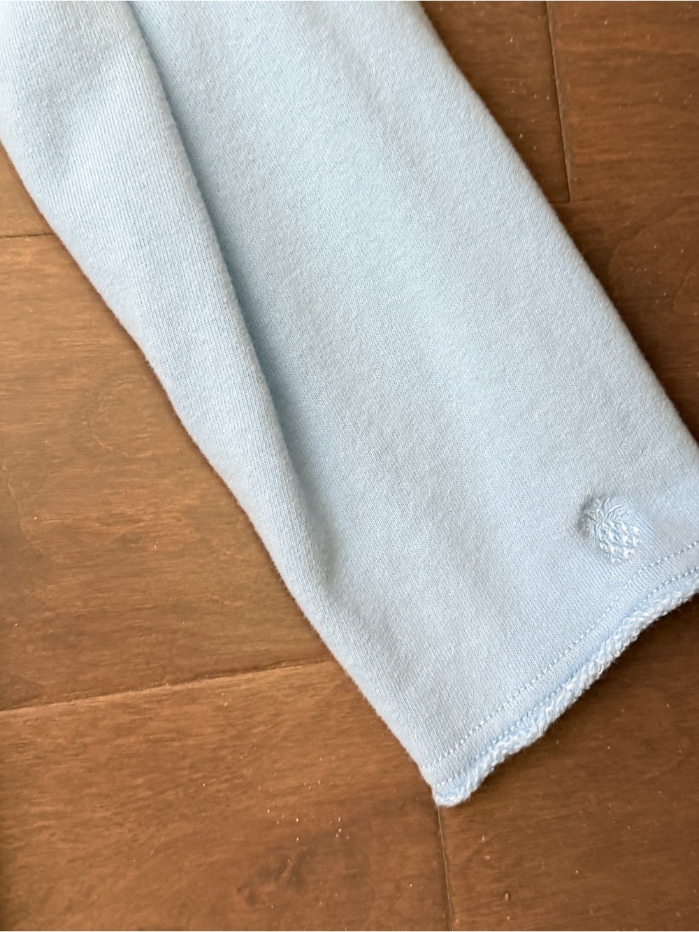 Tommy Bahama Marina Del Mar Light Blue Long-Sleeve Cotton Pullover NWOT Large - Picture 2 of 8